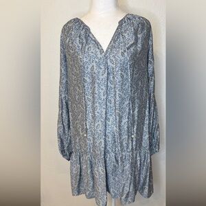 H&M blueish/gray baby doll dress